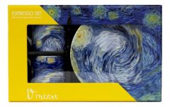Espresso set , Vincent van Gogh, "Sterrennacht"