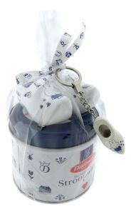 Stroopwafels met Nijntje klompje klompjes en nijntje sleutelhanger