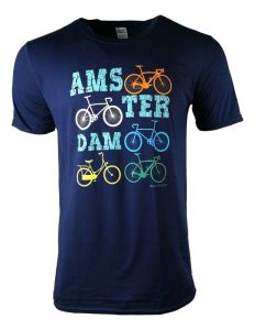Kinder T-Shirt "Amsterdam Five Bikes"