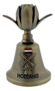 Bronze colored Handbell "Tulip"