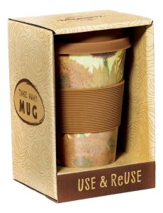 Take Away Mok met Zonnebloemen Design