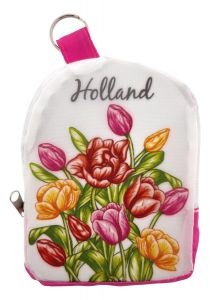 Opvouwbare tas "Tulpen" in zakje