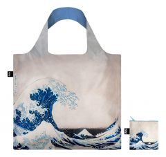 Loqi Opvouwbare Shopper "Great Wave, Hokusai"