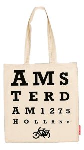 Tas Katoen "Amsterdam Haarscherp"