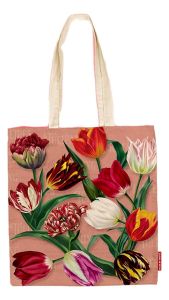 Tas Katoen "Pretty Tulips Roze"
