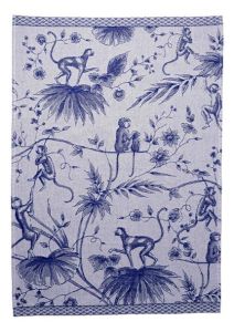 Theedoek Aapjes 50x70cm