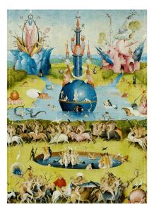 Theedoek, "Tuin der Lusten", Jheronimus Bosch