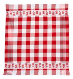 Theedoek "Tulpen Rood"