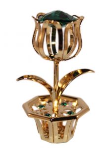 Tulip single, emerald green