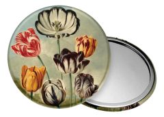Pocket mirror "Tulip Art"