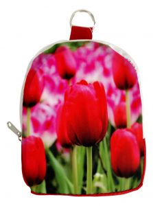 Uitvouwbare tas "Tulpen" in zakje