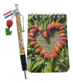 Tulip notebook with Tulip pen