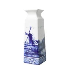 Vaas "Molenlandschap" klein - vierkant