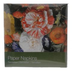 Luxe servetten "Vaas met Bloemen" door Jan Davidsz de Heem