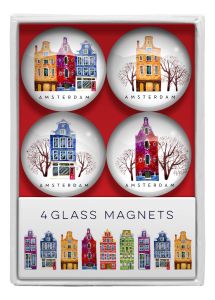 Doosje Glasmagneten "Amsterdam"