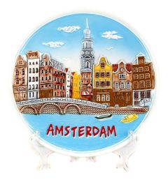 Wall Plate Amsterdam Color - Ceramic - 20 cm (large)