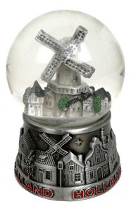 Waterbol Metaal "Holland", 10 cm