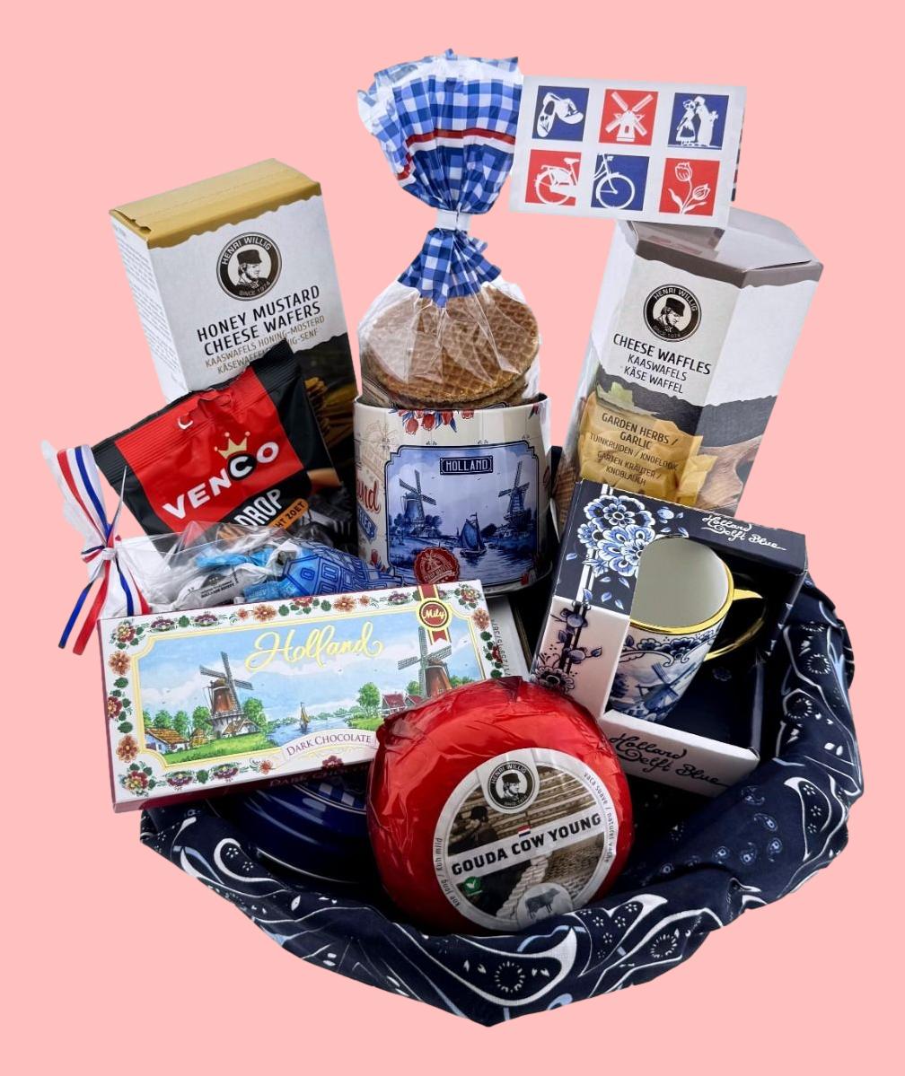 Hollandse Lekkernijen, stroopwafels, snoep en chocolade