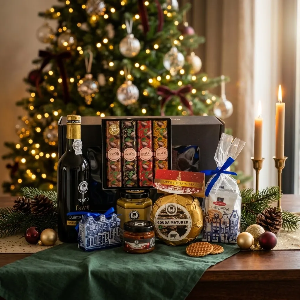Kerstgeschenken en kerstversieringen