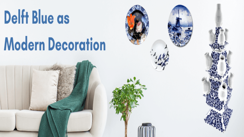 Delft Blue in Modern Interiors 
